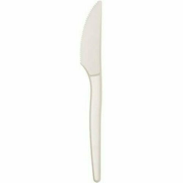 Wna-Comet Knives, Plant Starch, 7inL, Natural White, 50PK WNAEPS001